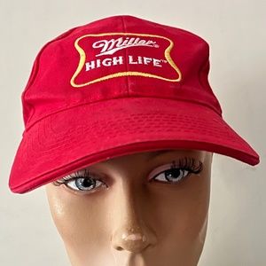 classic Miller High Life beer baseball style cap hat